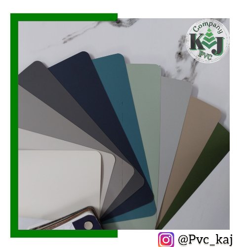سمپل رنگ روکش ورق pvc